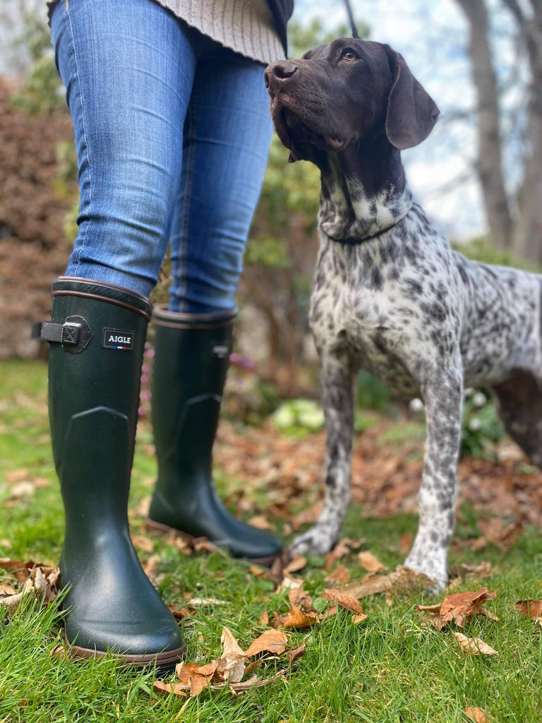 Aigle Parcours 2 ISO Neoprene Lined Wellington Boots - Country Ways