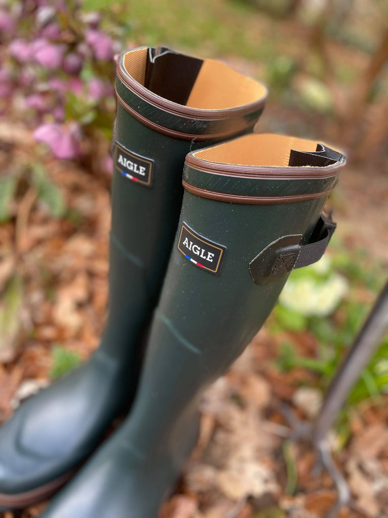 Aigle Parcours 2 Vario Jersey Lined Wellington Boots - Country Ways