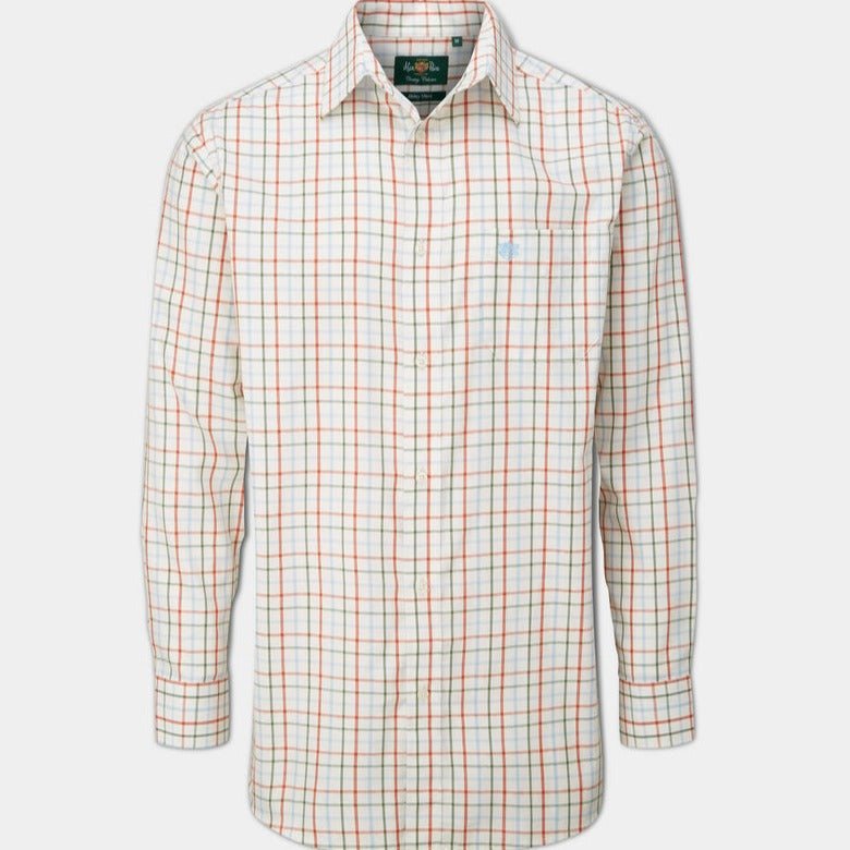 Alan Paine Ilkley Men's Shirt Longer Length Shooting Fit - Country Ways