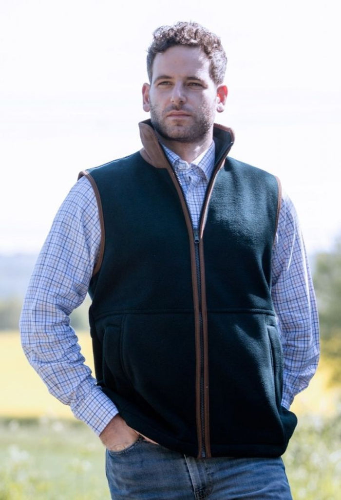 Alan Paine Men's Aylsham Fleece Gilet - Country Ways