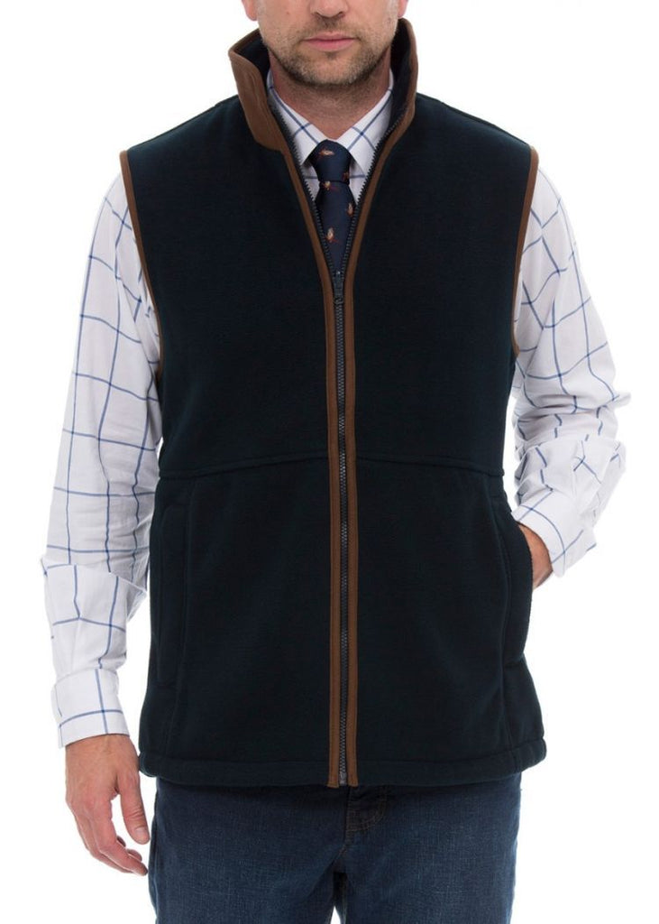 Alan Paine Men's Aylsham Fleece Gilet - Country Ways