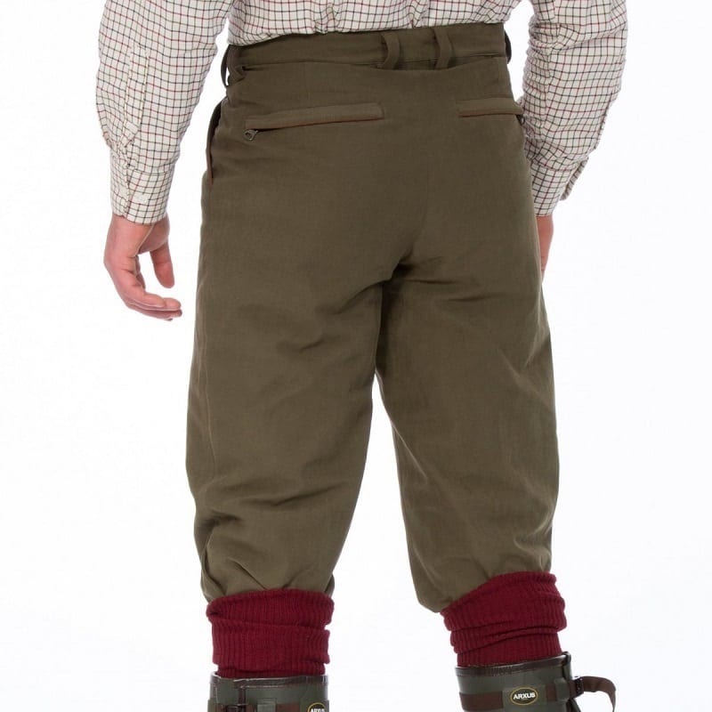 Alan Paine Men's Berwick Waterproof Shooting Breeks Olive - Country Ways