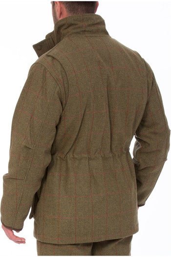 Alan Paine Men's Combrook Tweed Field Coat with Action Back - Country Ways