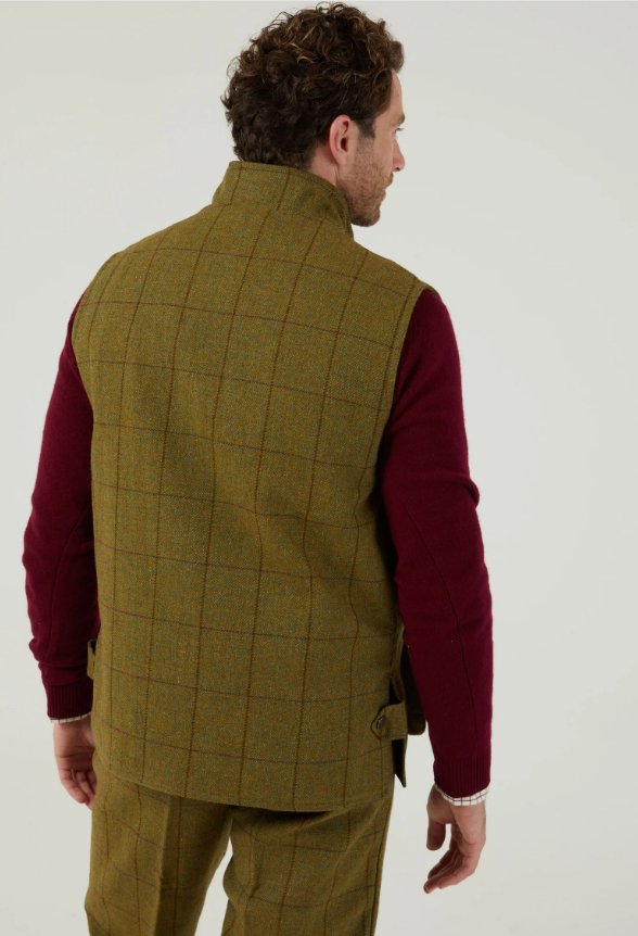 Alan Paine Men's Rutland Tweed Waistcoat - Country Ways