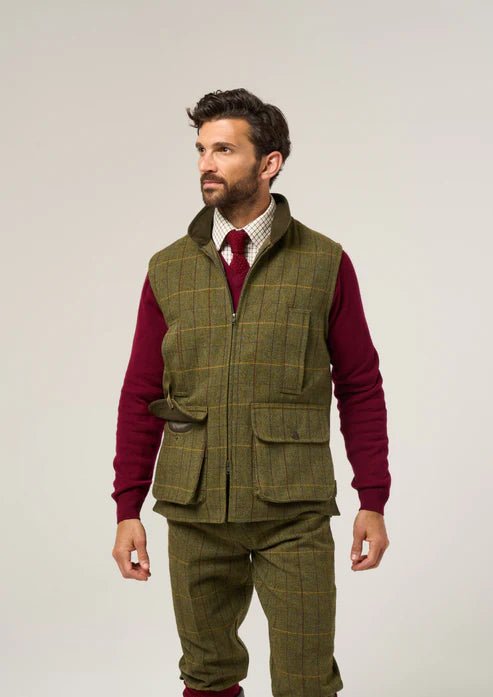 Alan Paine Men's Rutland Tweed Waistcoat - Country Ways