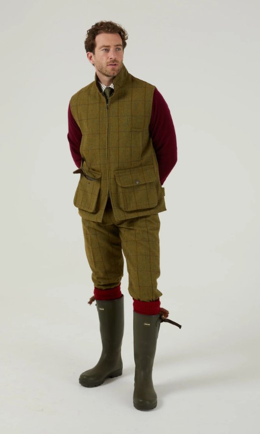 Alan Paine Men's Rutland Tweed Waistcoat - Country Ways