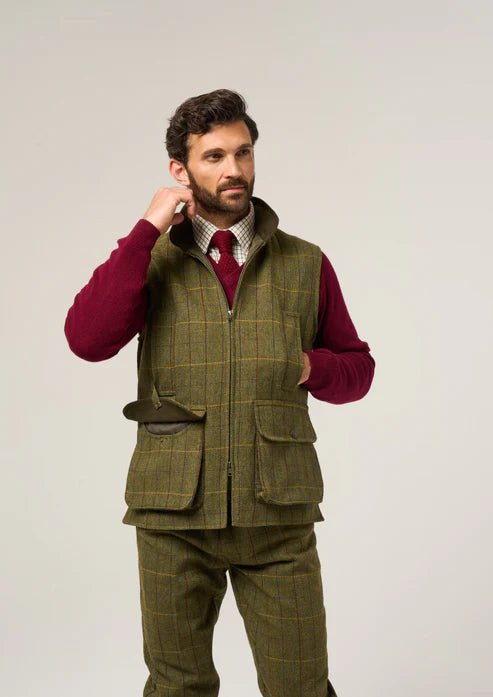 Alan Paine Men's Rutland Tweed Waistcoat - Country Ways