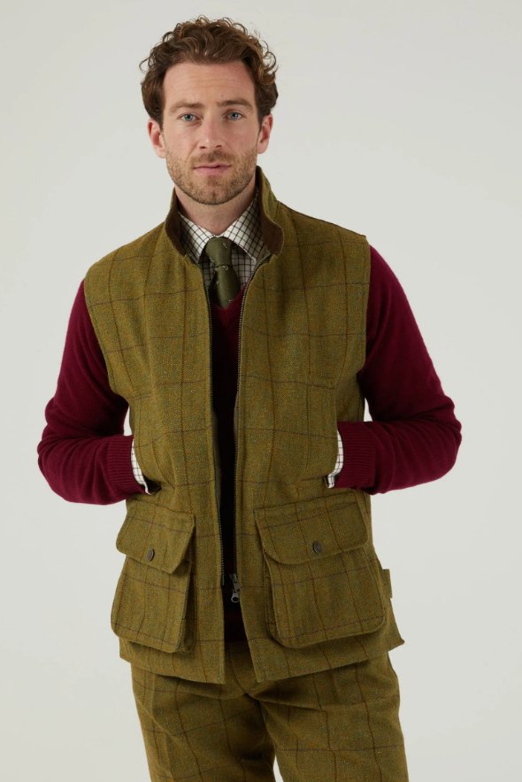 Alan Paine Men's Rutland Tweed Waistcoat - Country Ways