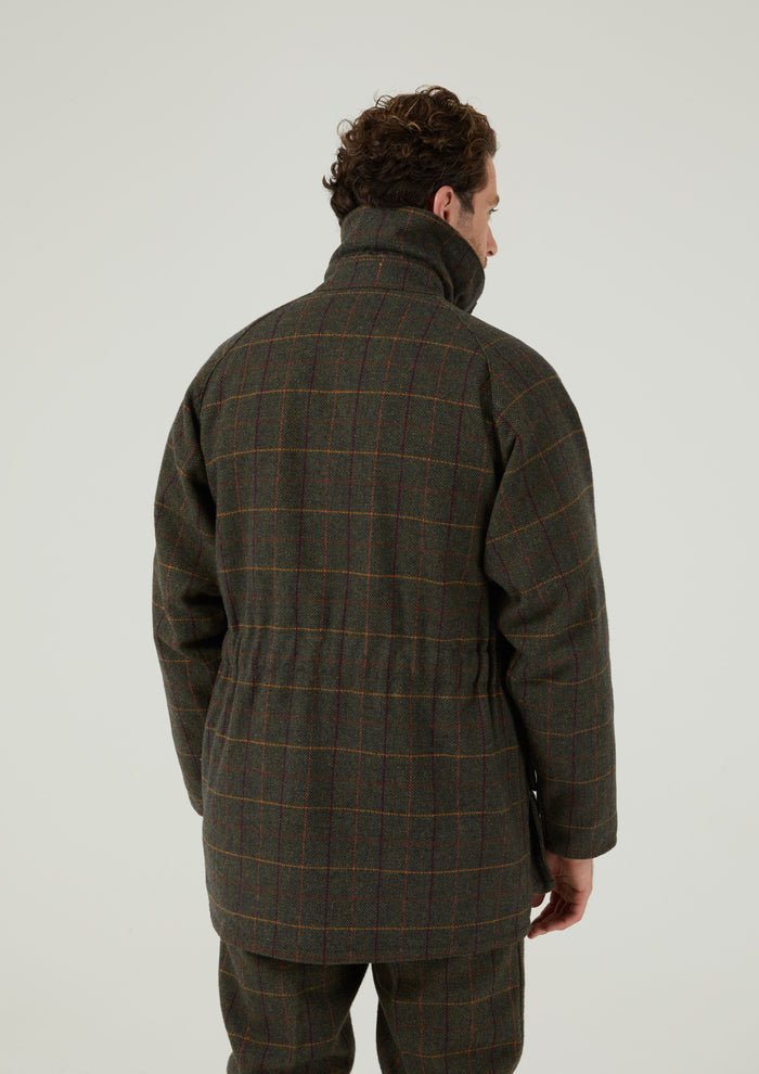 Alan Paine Men's Rutland Waterproof Tweed Shooting Coat - Country Ways