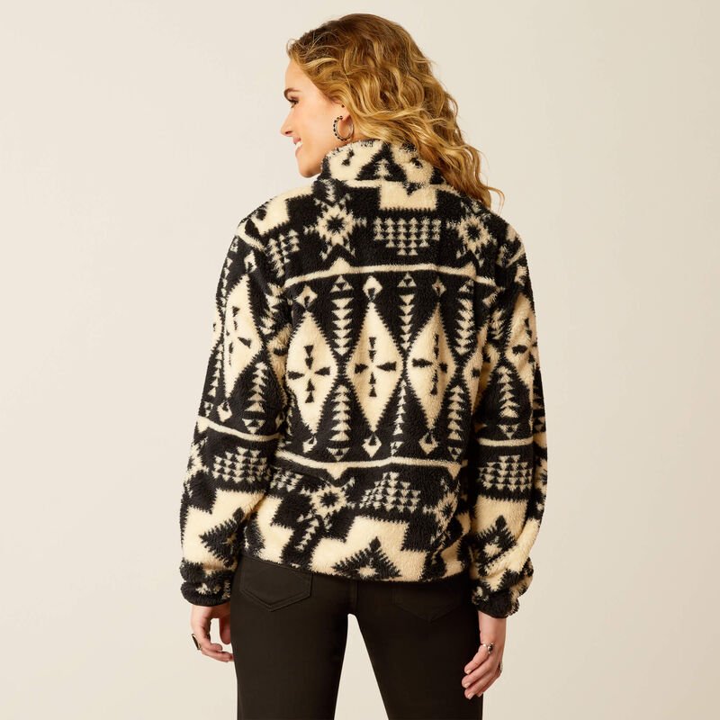 Ariat Womens Berber Snap Front Sweatshirt - Country Ways