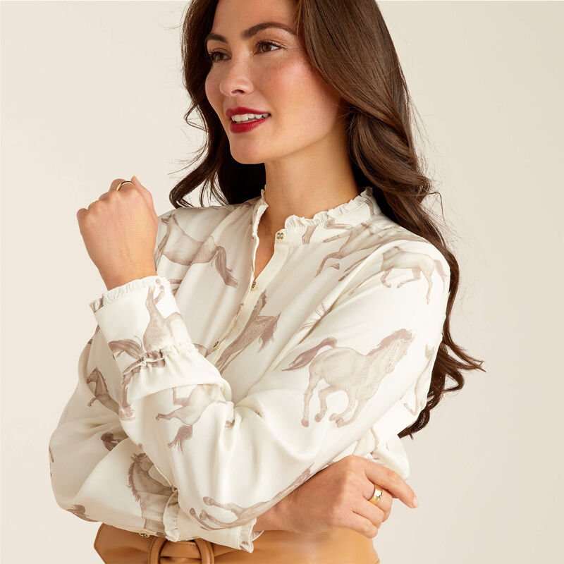 Ariat Women's Clarion Blouse AW24 - Country Ways