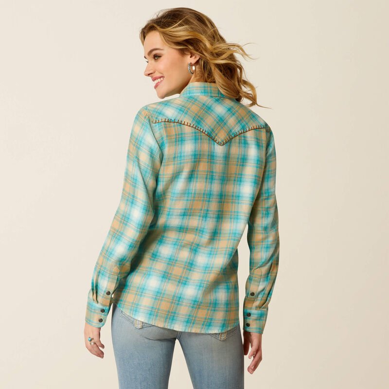 Ariat Women's Roping Plaid Shirt - Country Ways