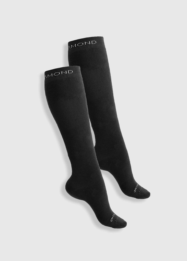 Aztec Diamond Pressure Padded Sock Twin Pack - Country Ways