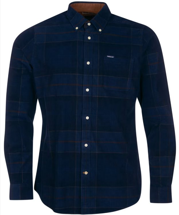 Barbour Blair Tailored Tartan Cord Shirt - Country Ways