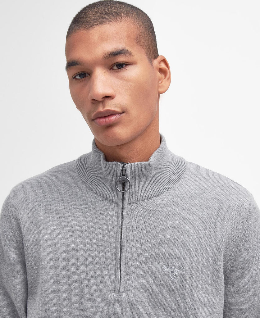 Barbour Cotton Half Zip Jumper SS24 - Country Ways