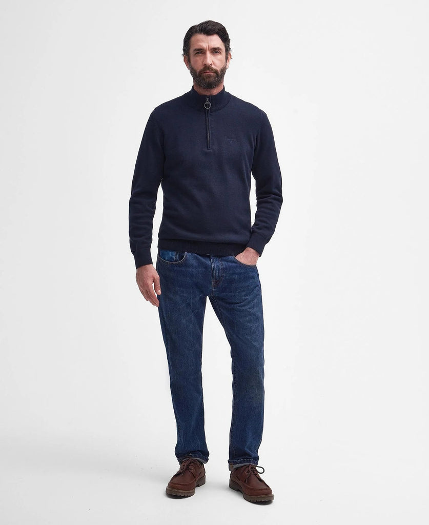 Barbour Cotton Half Zip Jumper SS24 - Country Ways