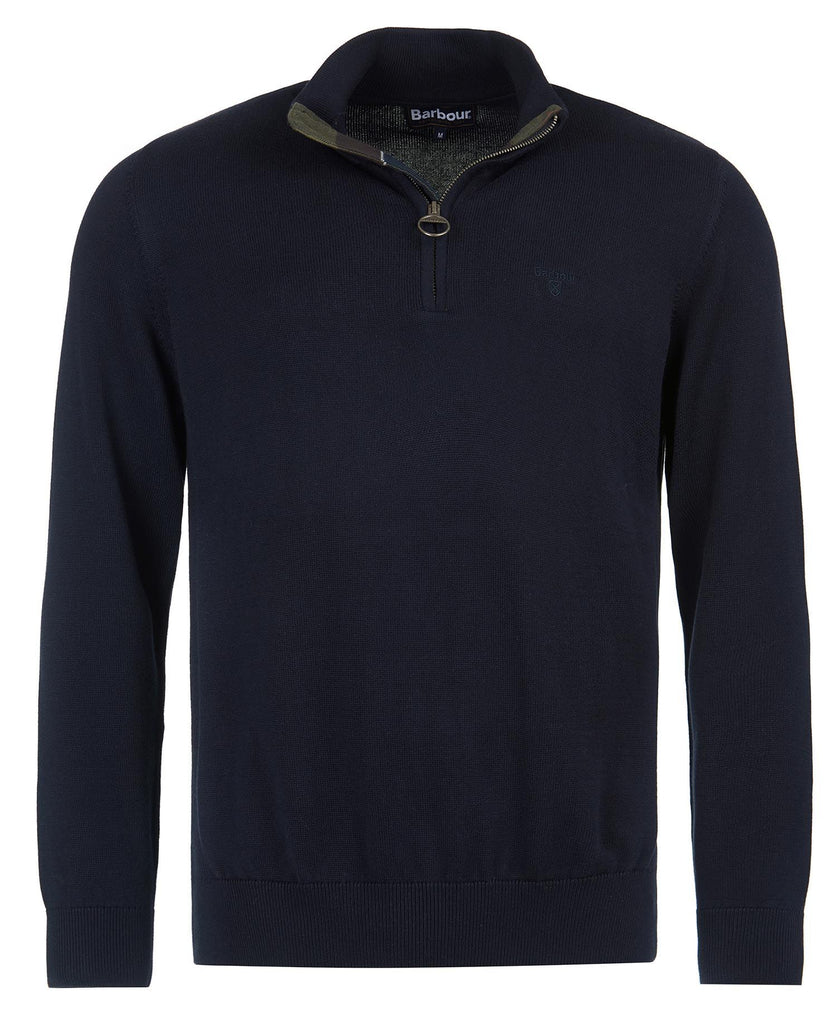 Barbour Cotton Half Zip Jumper SS24 - Country Ways