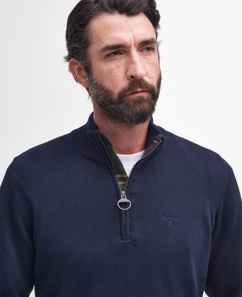 Barbour Cotton Half Zip Jumper SS24 - Country Ways