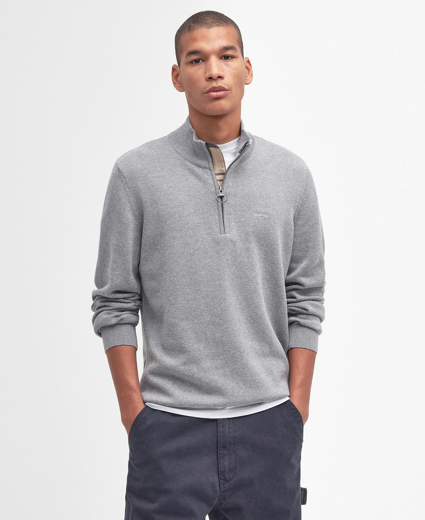 Barbour Cotton Half Zip Jumper SS24 - Country Ways