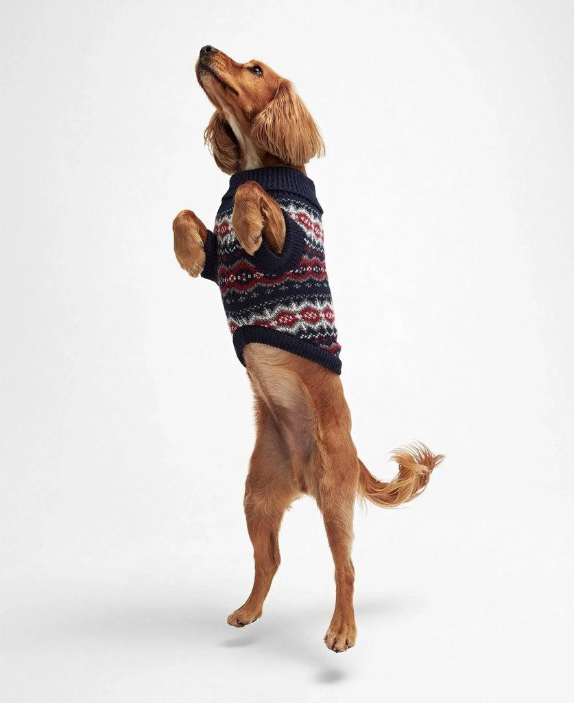 Barbour Dog Fairisle Jumper - Country Ways