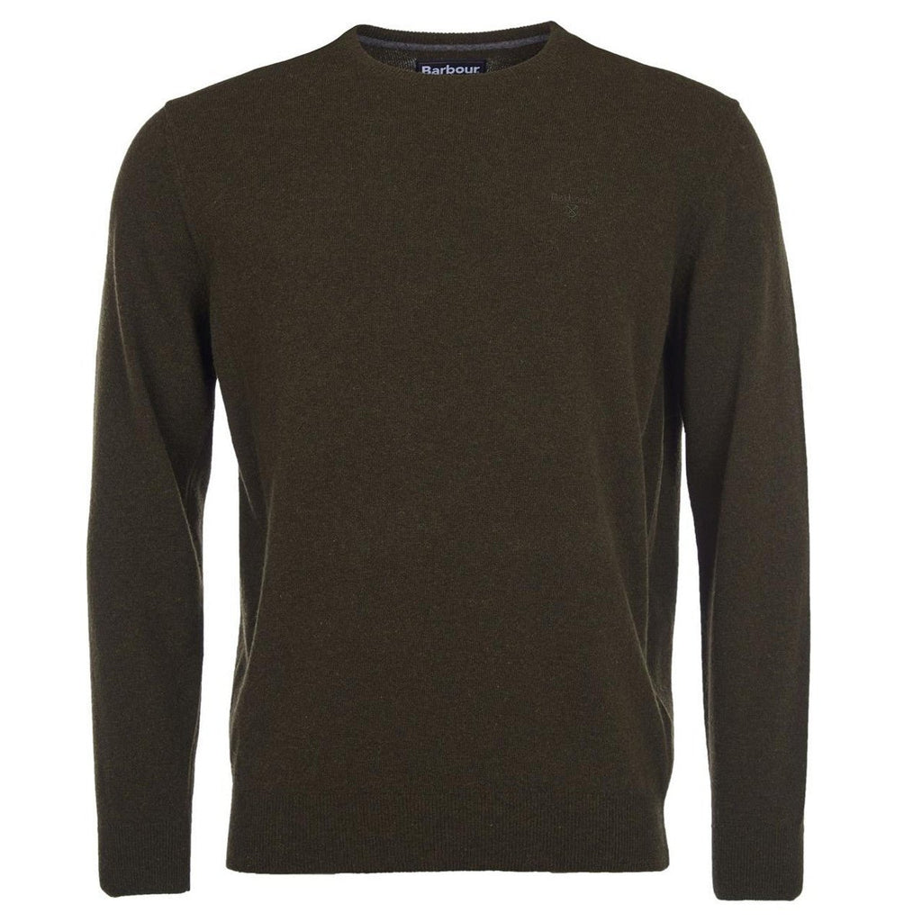 Barbour Essential Lambs Wool Crew Neck - Country Ways