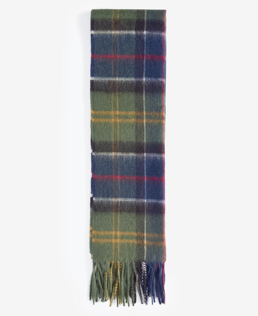 Barbour Lambswool and Cashmere Tartan Scarf - Country Ways