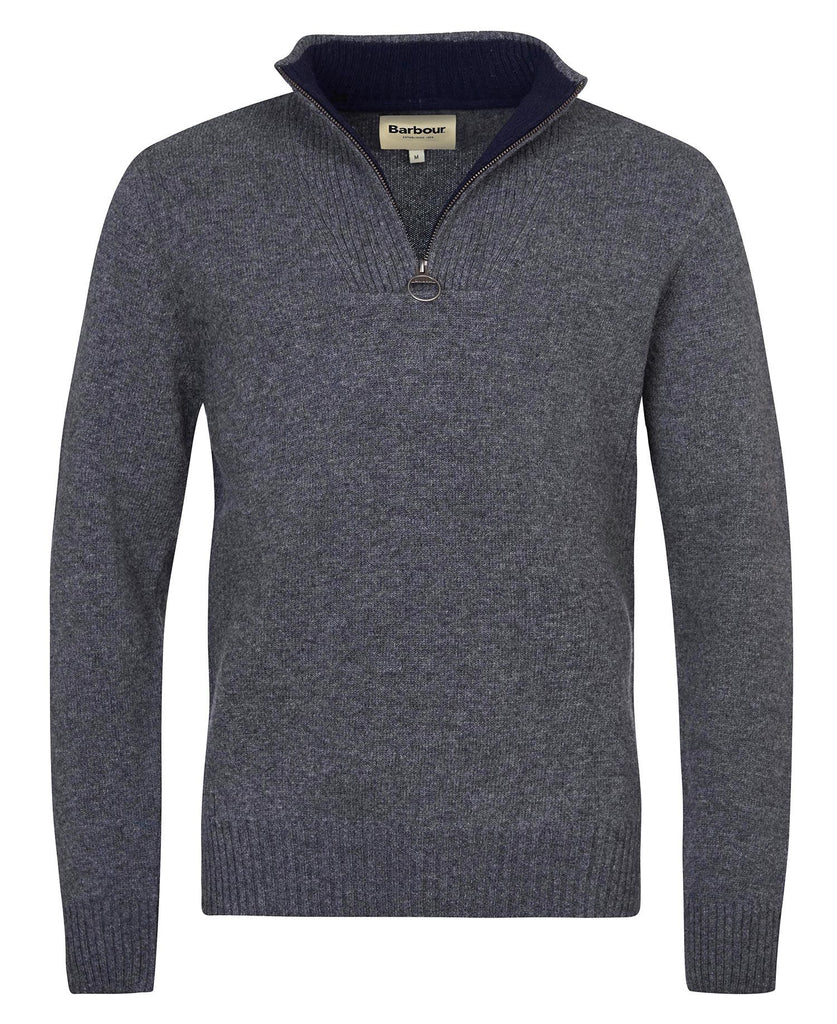 Barbour Men's Nelson Essential Half - Zip Sweater - Country Ways