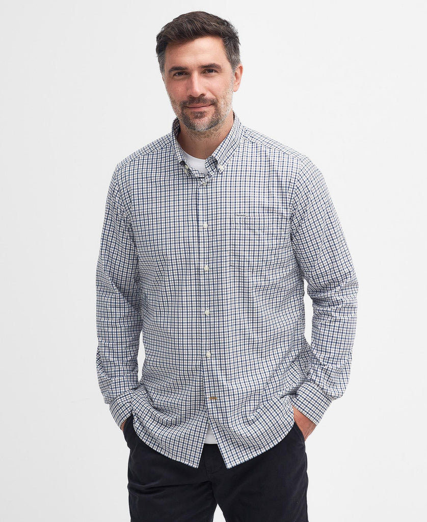 Barbour Mens Teesdale Tailored Performance Shirt SS24 - Country Ways