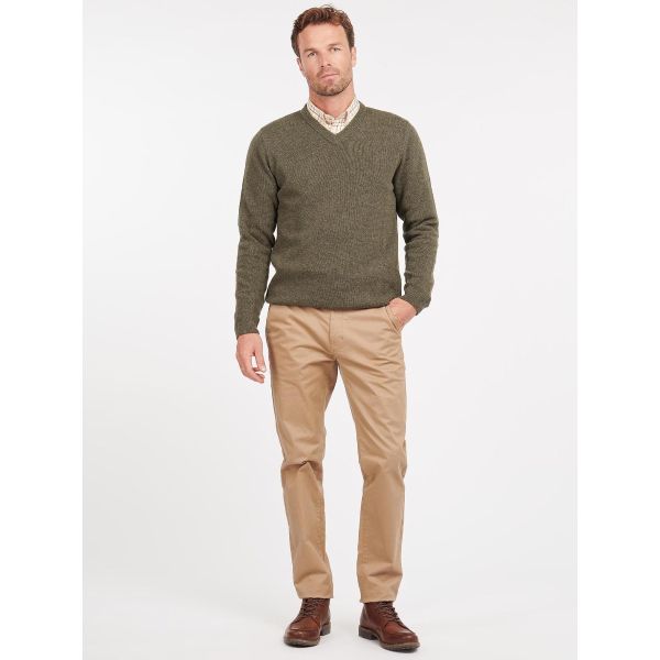 Barbour Nelson Essential V - Neck Sweater - Country Ways