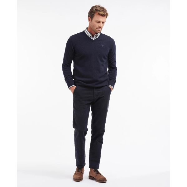 Barbour Nelson Essential V - Neck Sweater - Country Ways