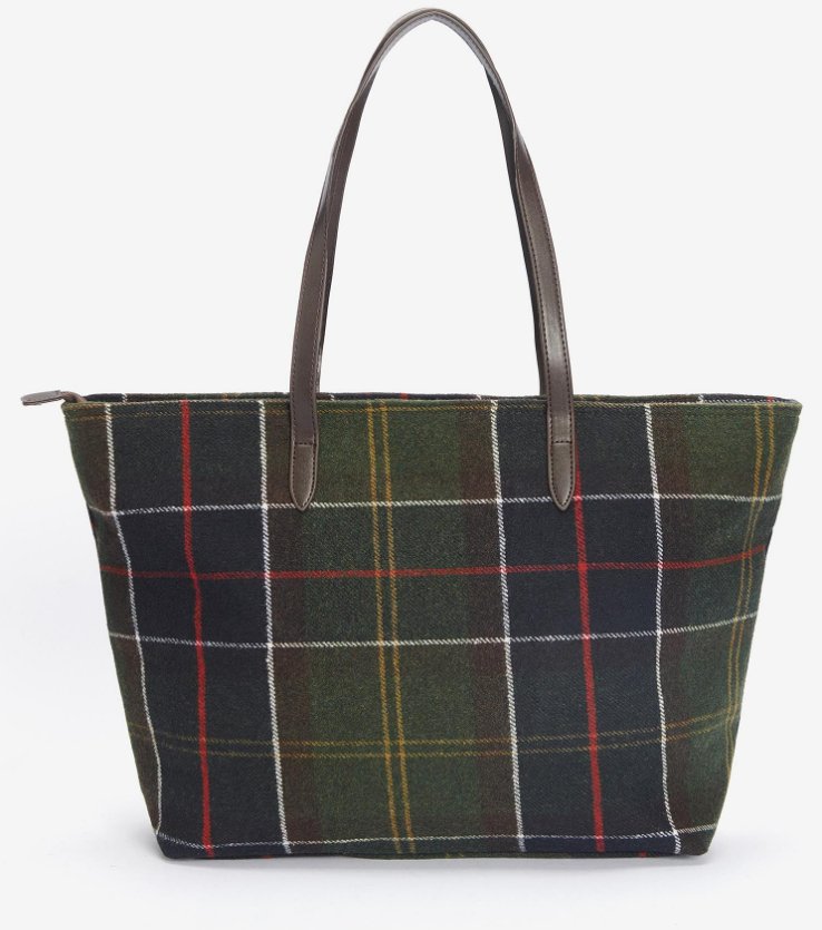 Barbour Witford Tartan Tote Bag - Country Ways