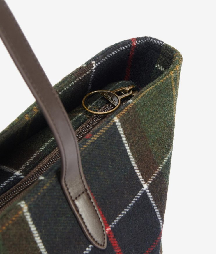 Barbour Witford Tartan Tote Bag - Country Ways