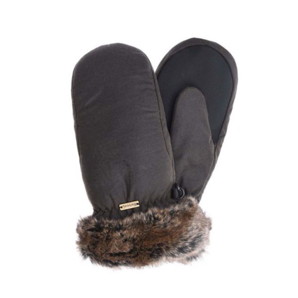 Barbour Women's Fur Trim Mitt - Country Ways