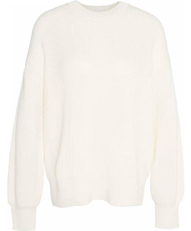 Barbour Womens Rib Stitch Crew Knit Jumper - Country Ways