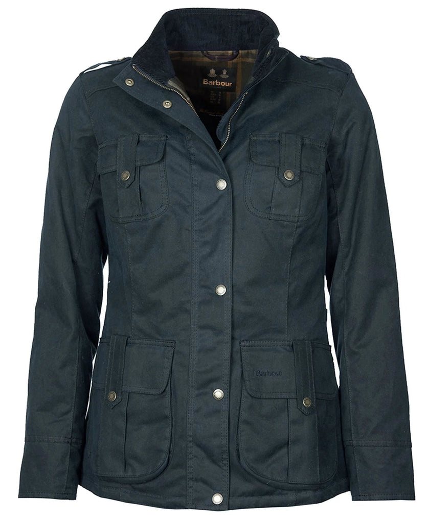 Barbour Women's Winter Defence Wax Jacket - Country Ways