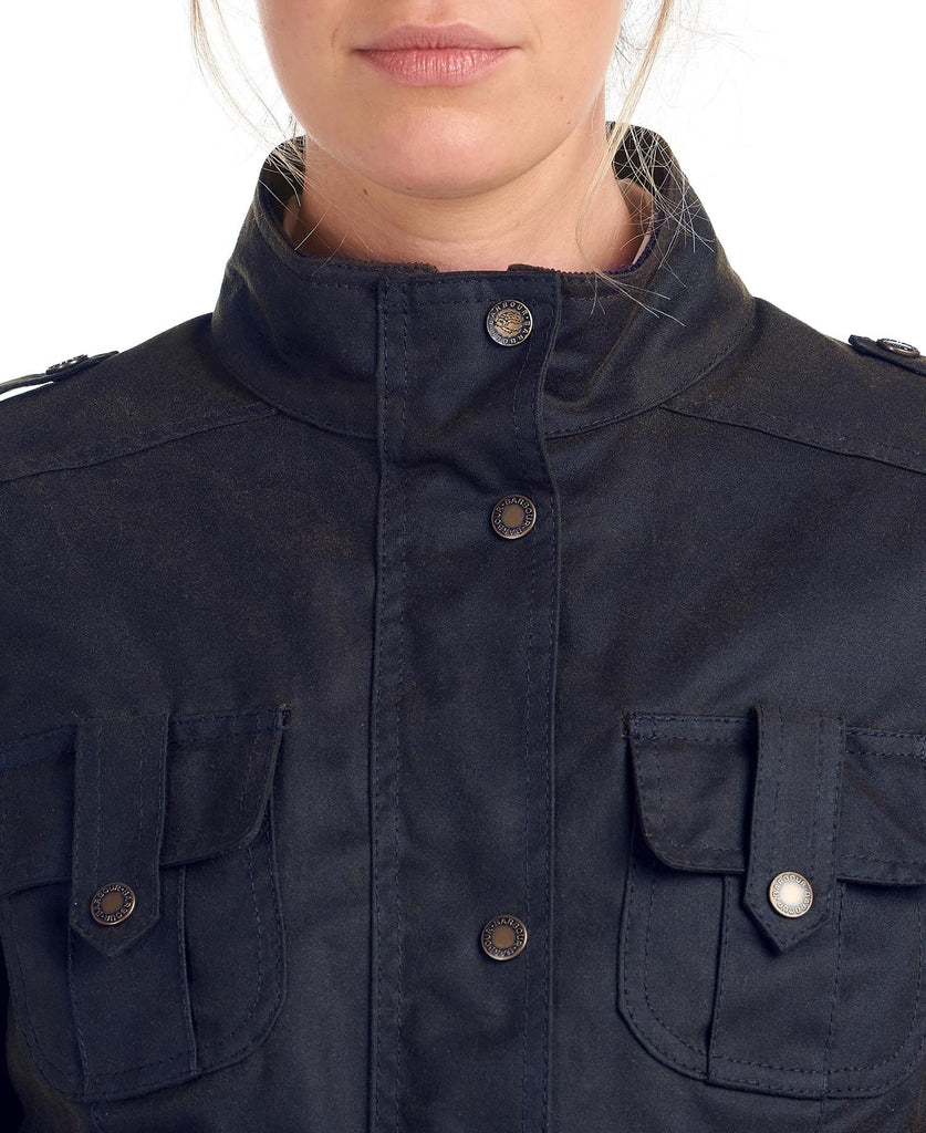 Barbour Women's Winter Defence Wax Jacket - Country Ways