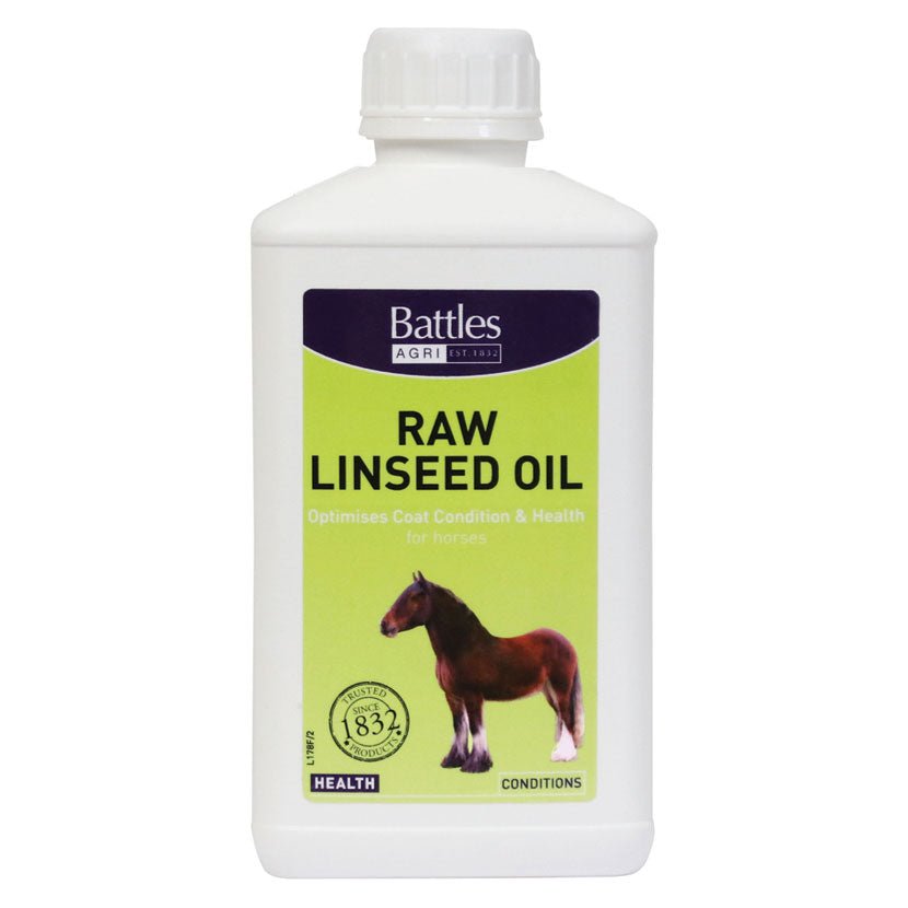 Battles Raw Linseed Oil 500ml - Country Ways