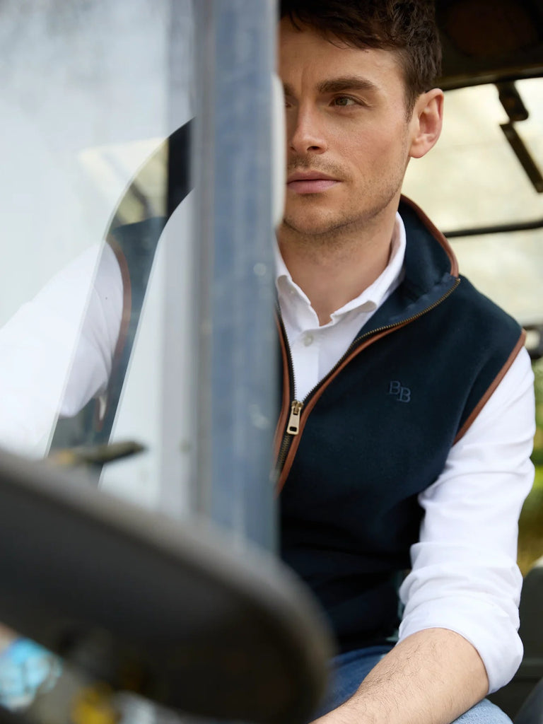 Beaumont & Bear Mens Topsham Fleece Gilet - Country Ways