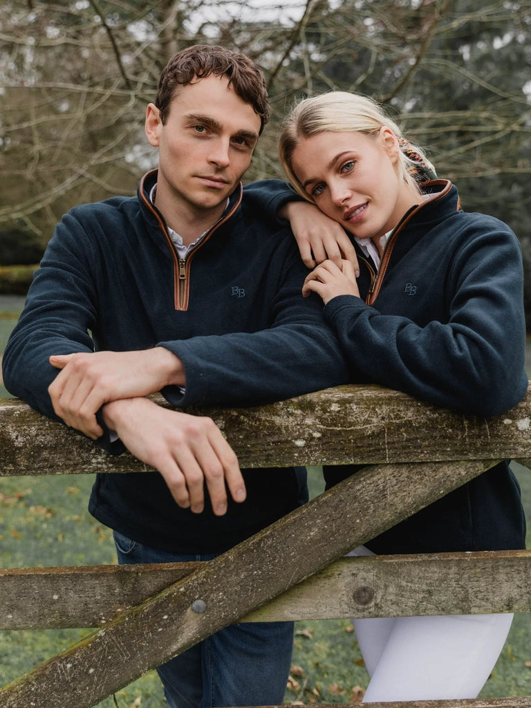 Beaumont & Bear Topsham Unisex Fleece Quarter Zip - Country Ways