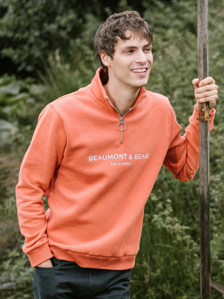 Beaumont & Bear Unisex Kingswear Quarter Zip - Country Ways