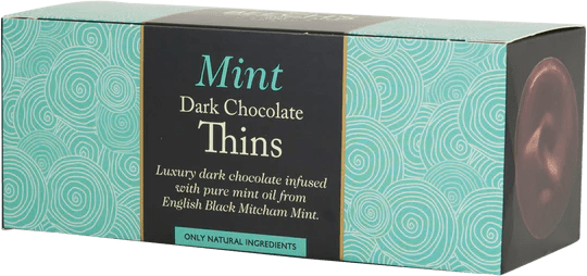 Beech's Fine Chocolate Mint Dark Chocolate Thins 150g - Country Ways