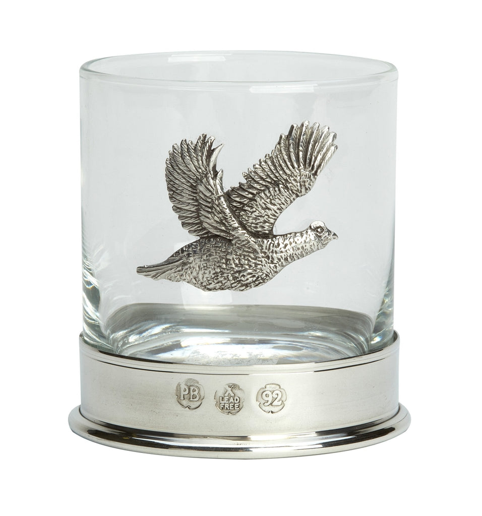 Bisley Whiskey Glass - Partridge - Country Ways