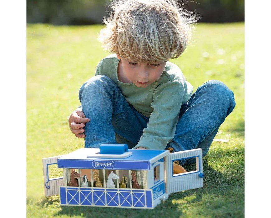 Breyer Farms Wooden Stable Playset - Country Ways