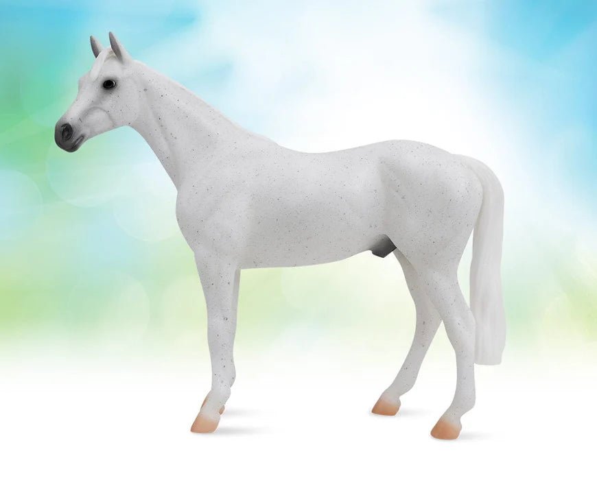 Breyer Fleabitten Grey Thoroughbred - Country Ways