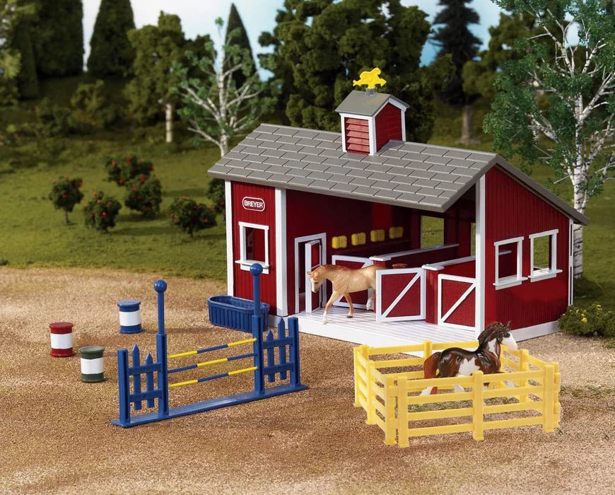 Breyer Red Stable Playset - Country Ways