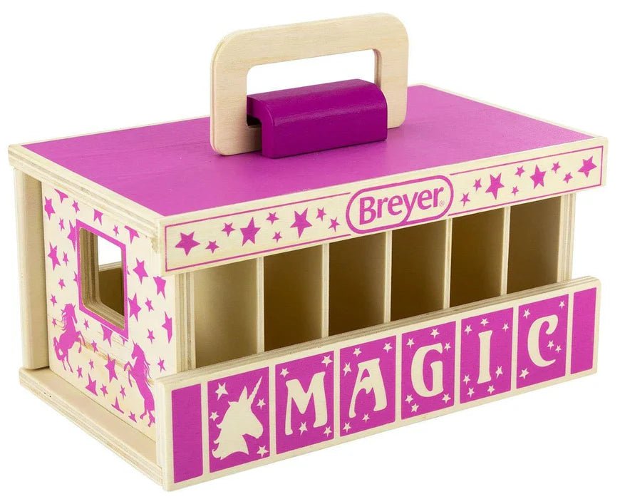 Breyer Unicorn Magic Wooden Stable Playset - Country Ways