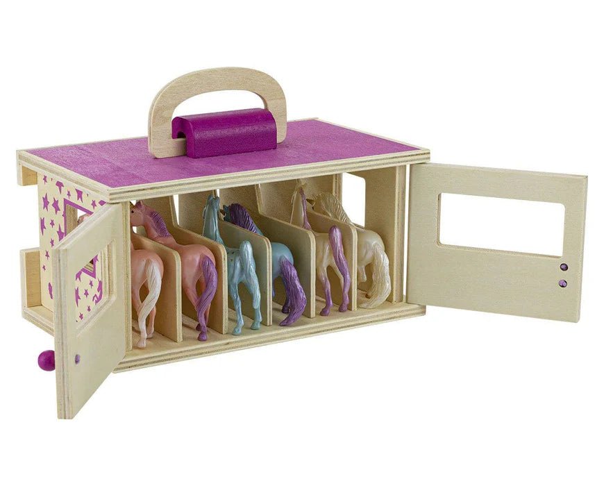 Breyer Unicorn Magic Wooden Stable Playset - Country Ways