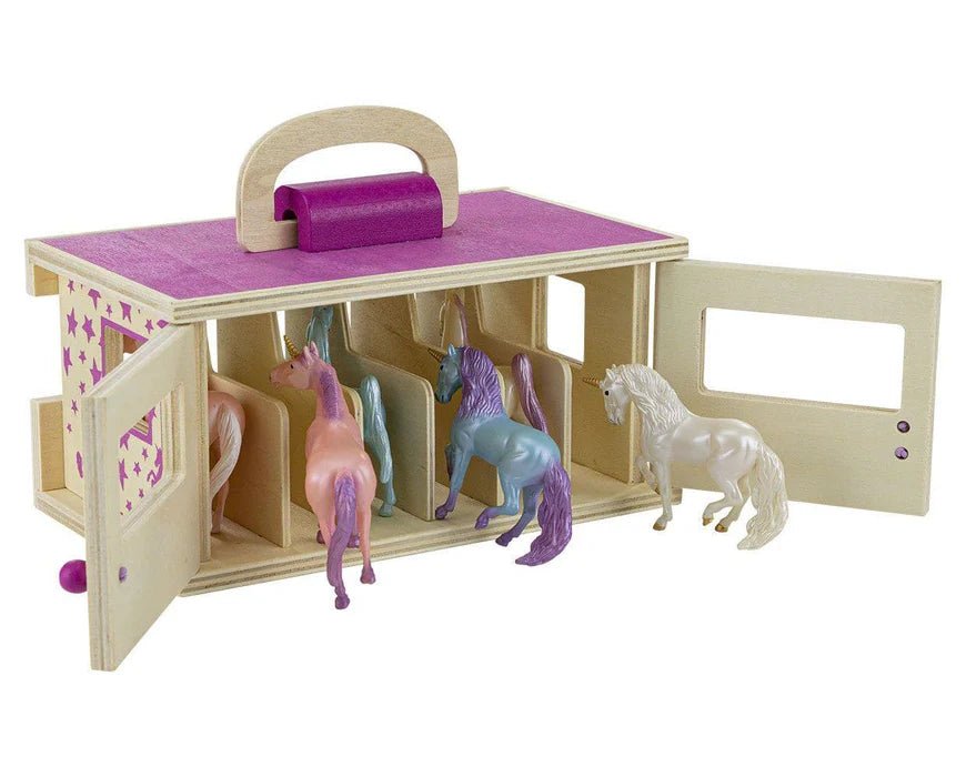 Breyer Unicorn Magic Wooden Stable Playset - Country Ways