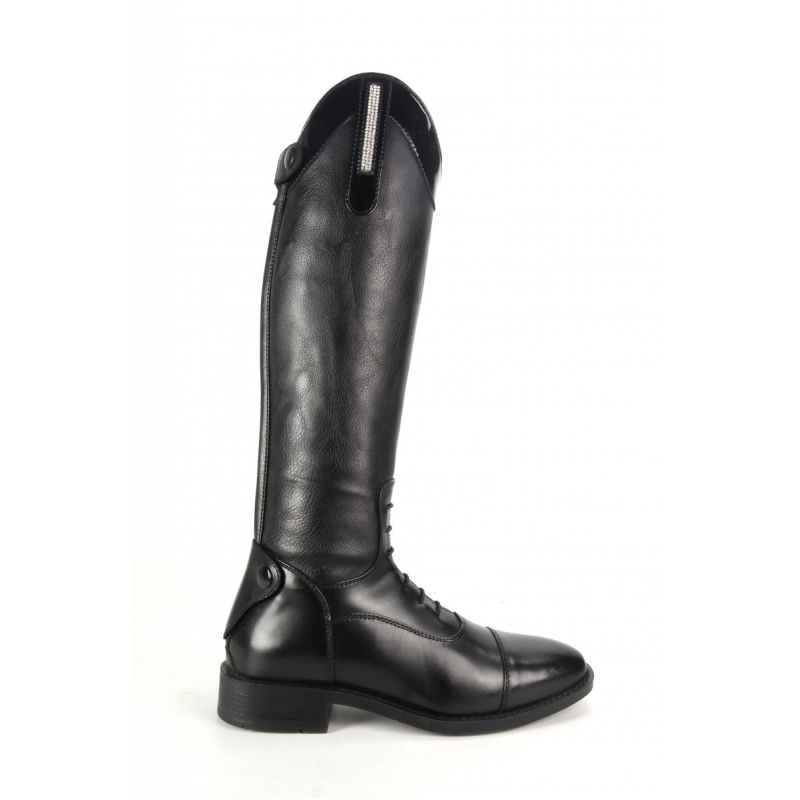 Brogini Kids Como Piccino Patent Top Riding Boot - Country Ways