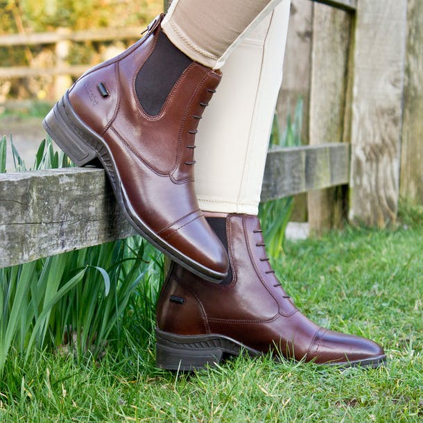 Brogini Trieste Premium Laced Paddock Boot - Country Ways